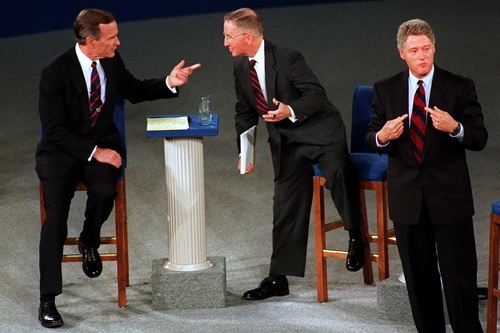 مناظره تلویزیونی نامزدهای ریاست جمهوری آمریکا در سال 1992 